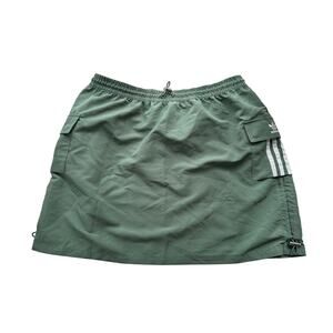 NWT Adidas Women's 3 stripe cargo skirt-L